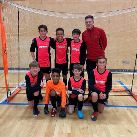 U12s are County Cup Futsal Champions
